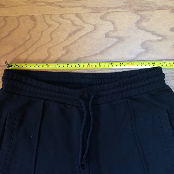 Black Wide Leg Sweatpants - Picture 7 of 8